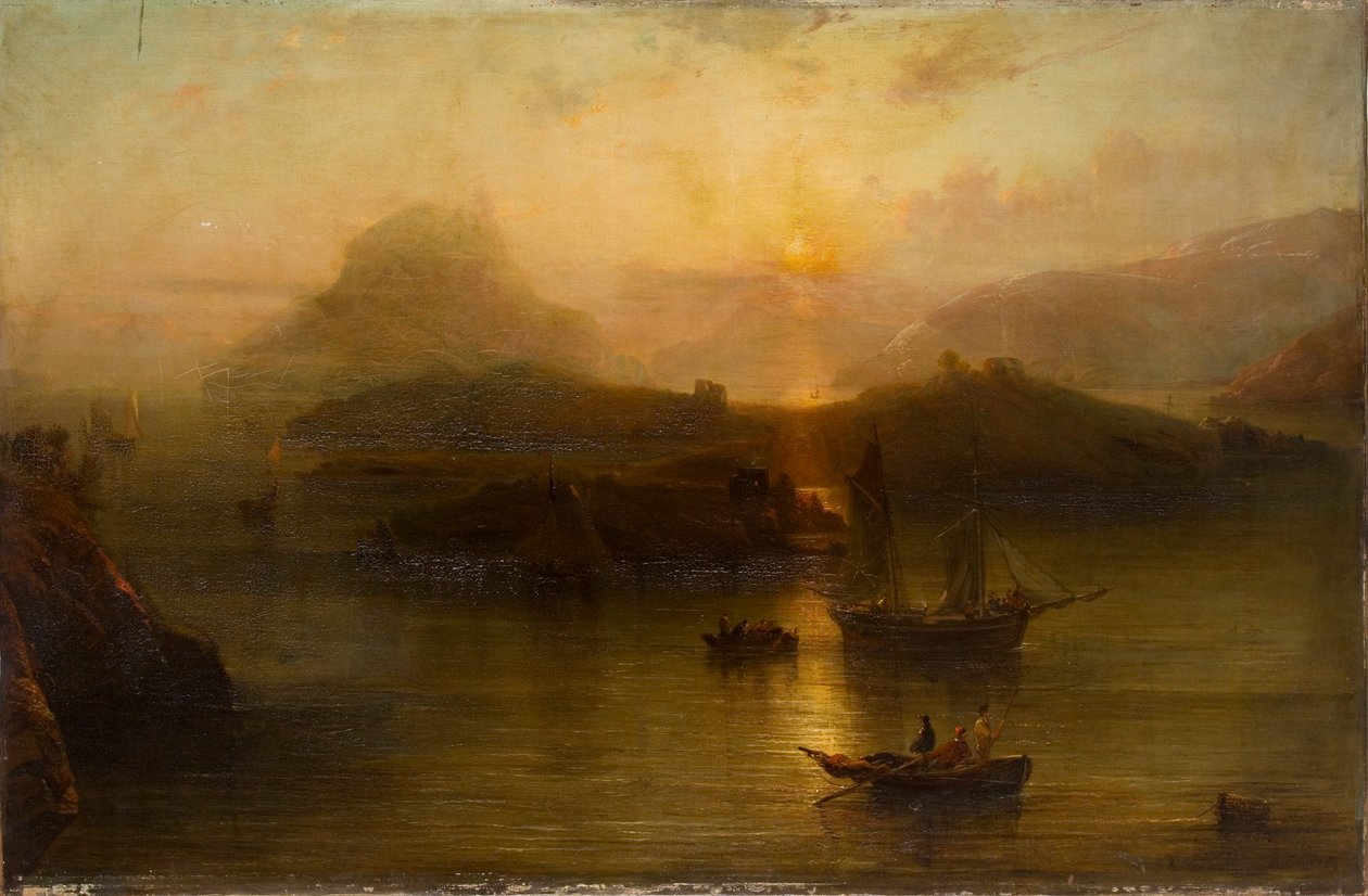 Wicklow Head et Blackrock Castle, 1827-1883 - Alfred Clint