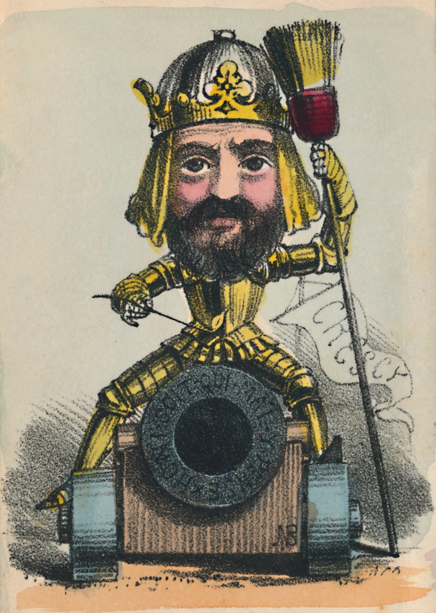 Édouard III, 1856 - Alfred Crowquill