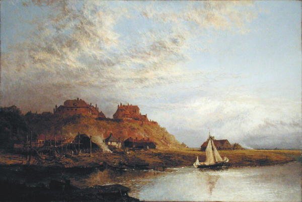 Construction navale à Rye - Alfred Dawson