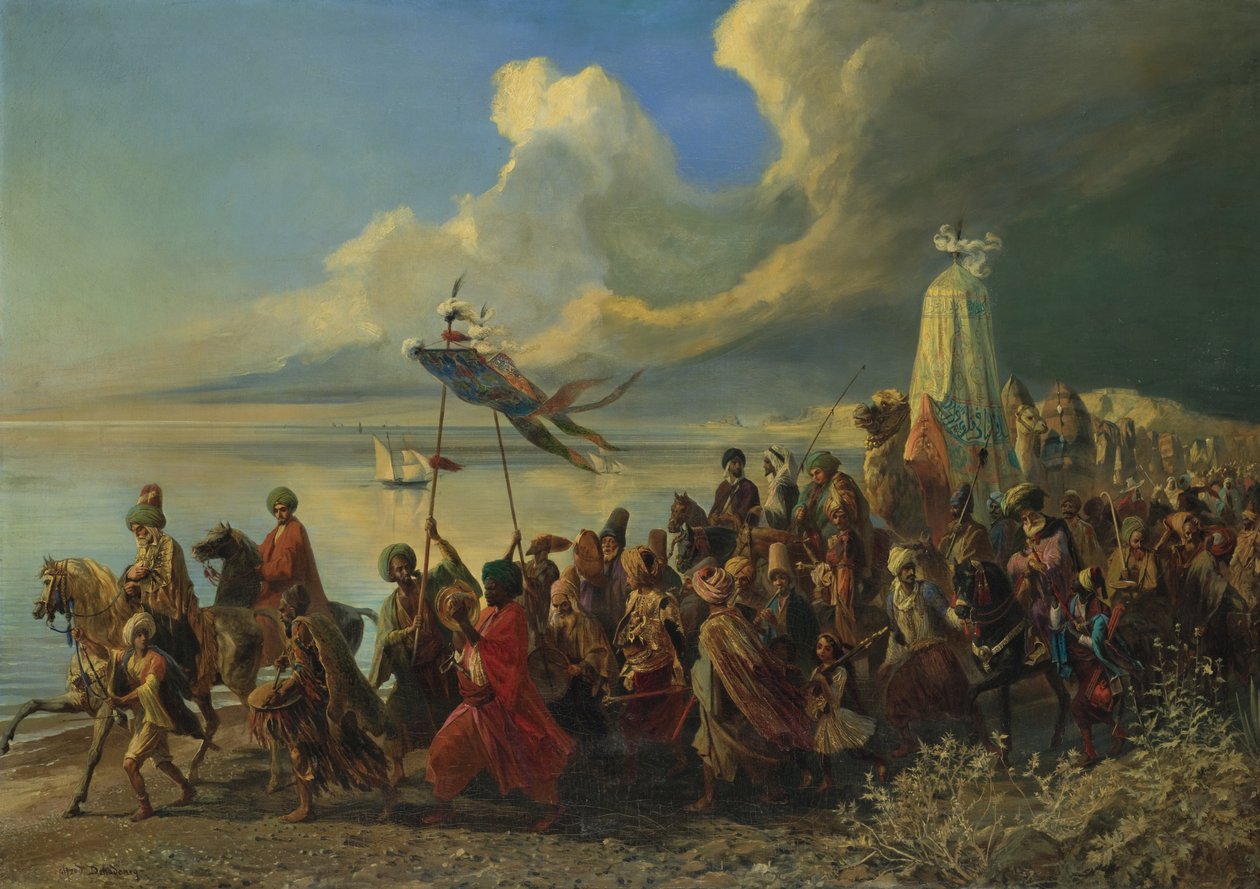 Le Hajj - Alfred Dehodencq