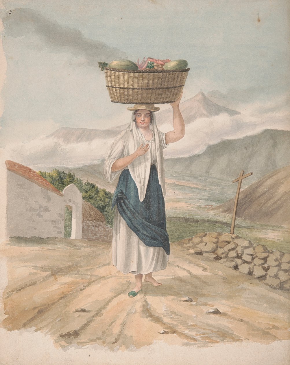Marchande de Port Orotava - Alfred Diston