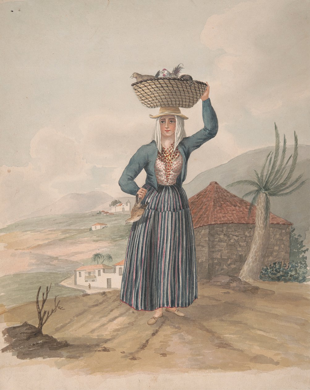 Femme de Victoria, Tenerife - Alfred Diston