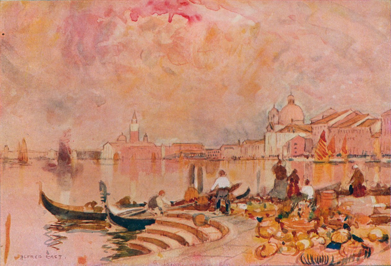 Lueur du soir, Venise, vers 1895 - Alfred East