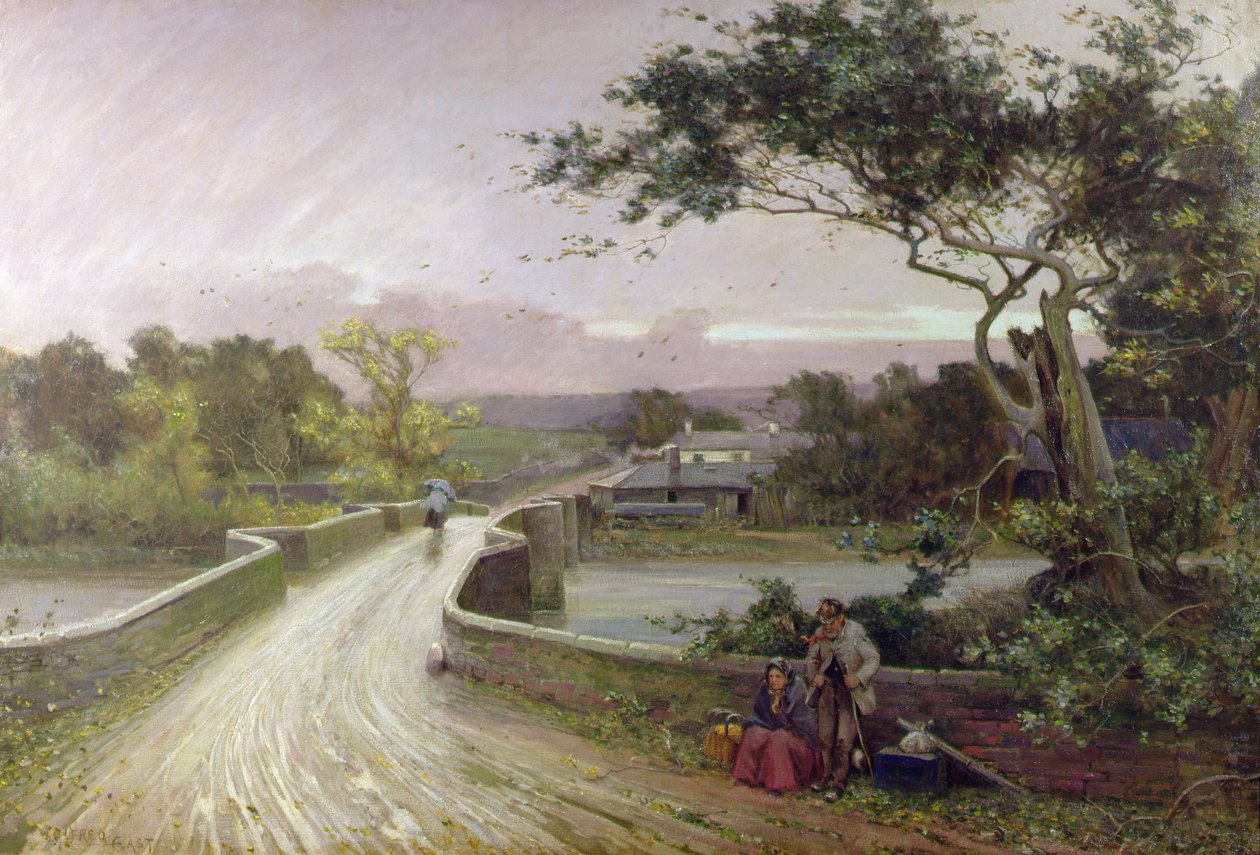 Pont de Newby, Windermere - Alfred East