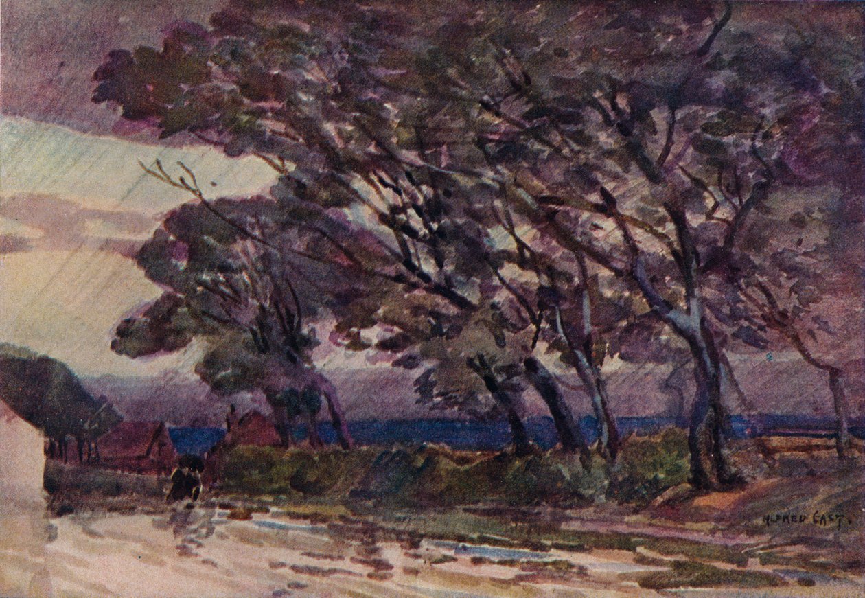Une soirée orageuse, c1890 - Alfred East