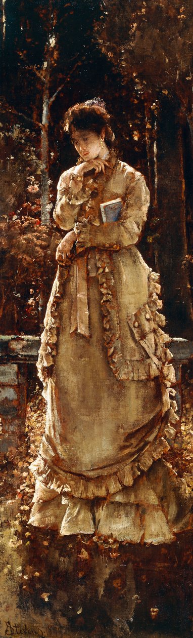 Automne, 1874 - Alfred Emile Stevens