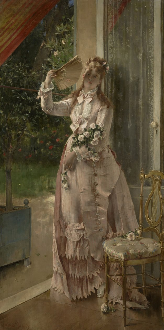 Été, 1877 - Alfred Emile Stevens