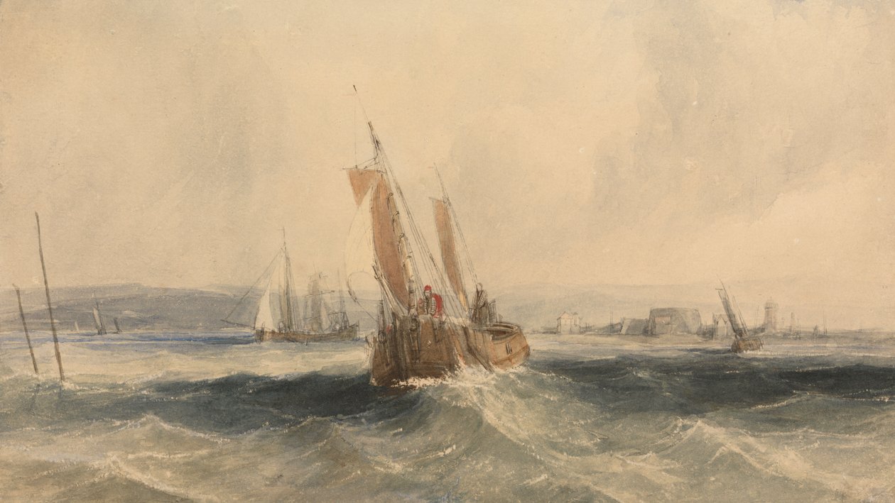 Navires au large de l