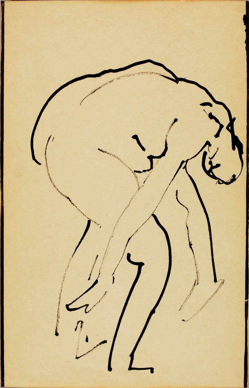 Nu penché - Alfred H. Maurer