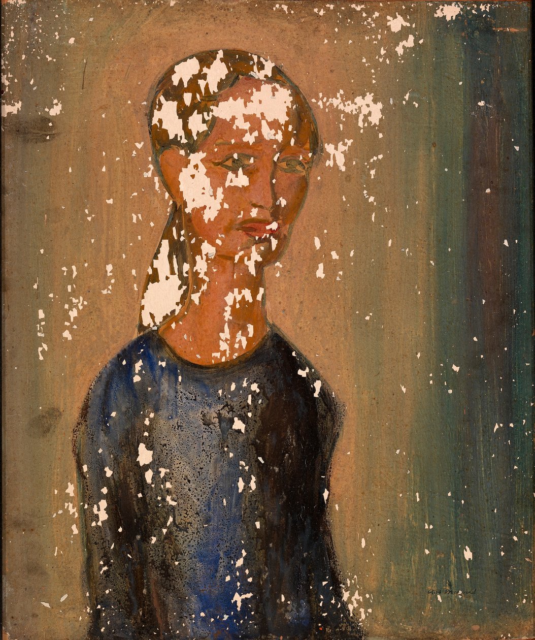 Portrait de femme - Alfred H. Maurer