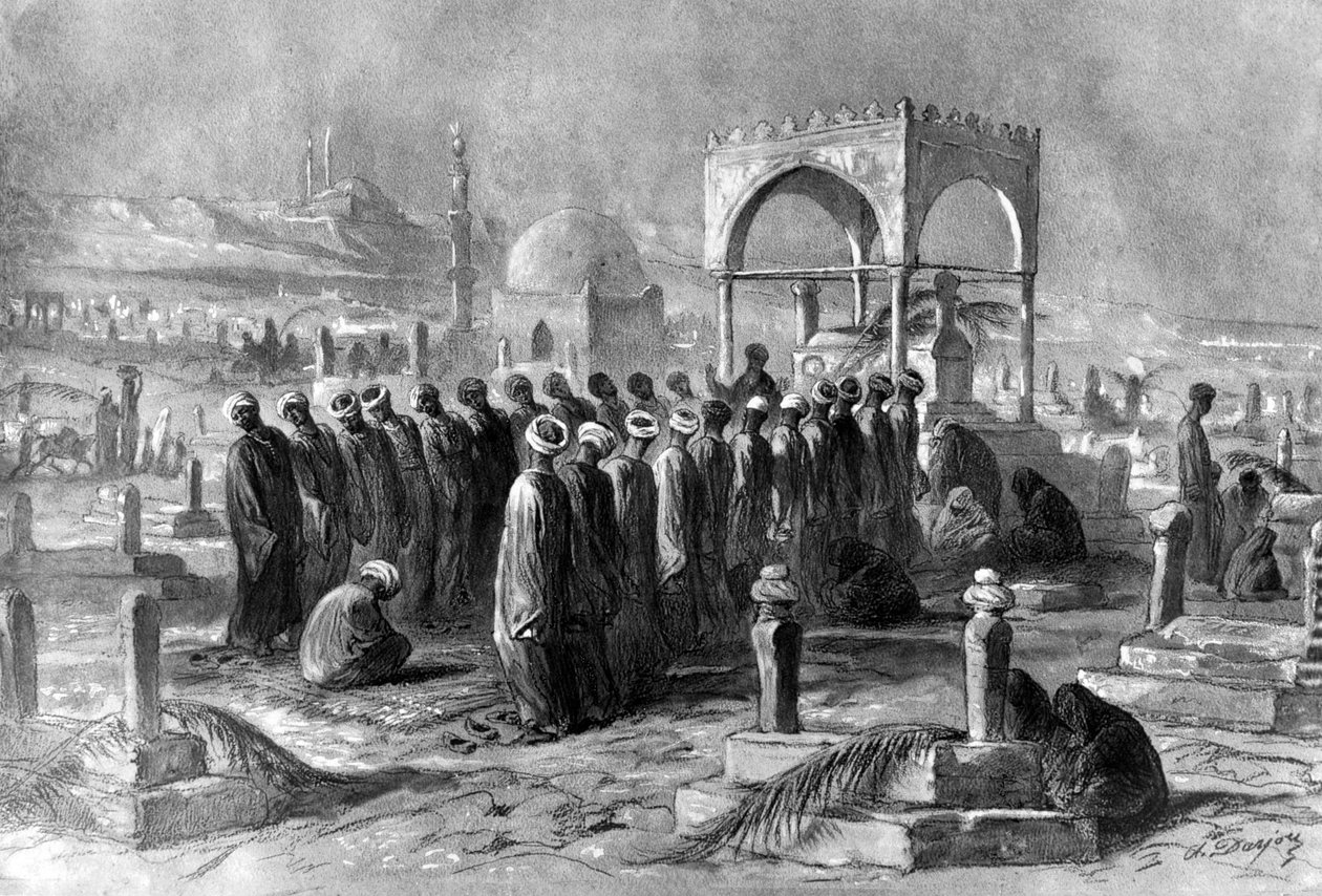 Musulmans, Égypte - Alfred Henri Darjou
