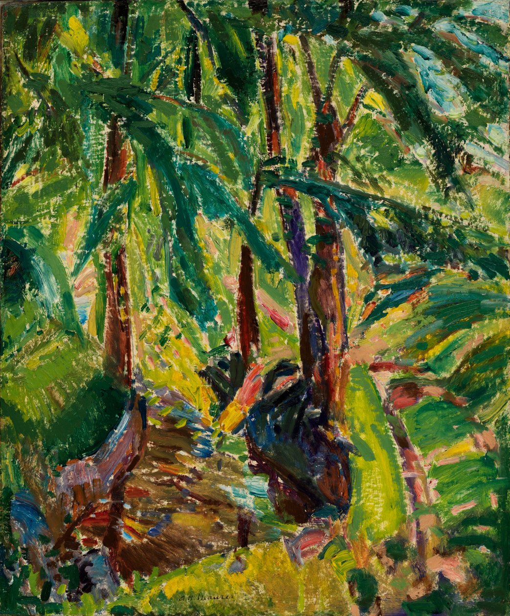Paysage, vers 1925 - Alfred Henry Maurer