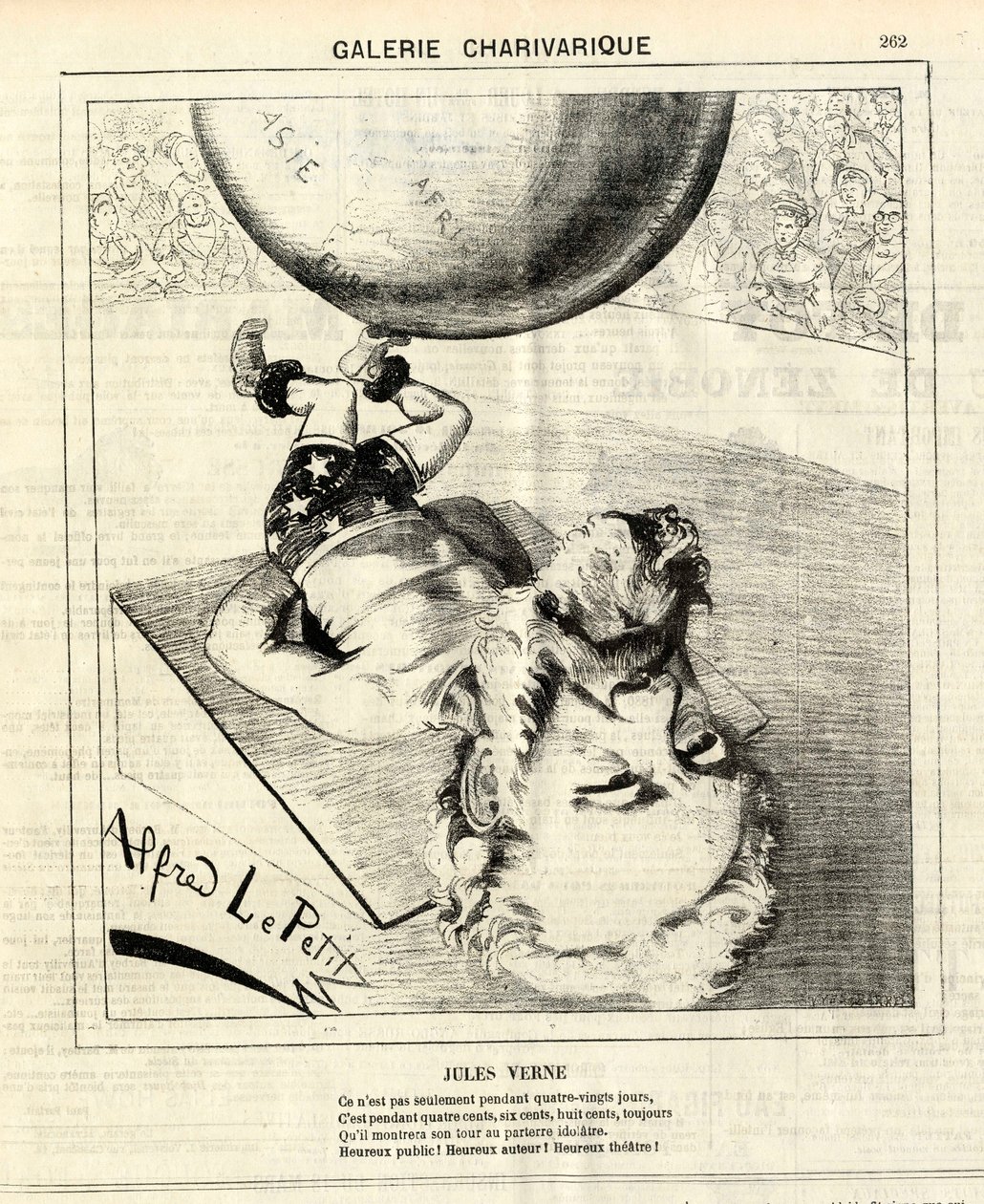 Le Charivari, Satirique en N & B - Alfred Le Petit