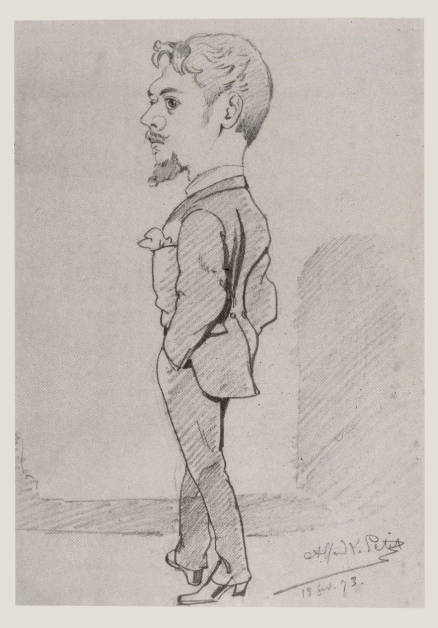 Portrait de Mars, 1873 - Alfred Le Petit