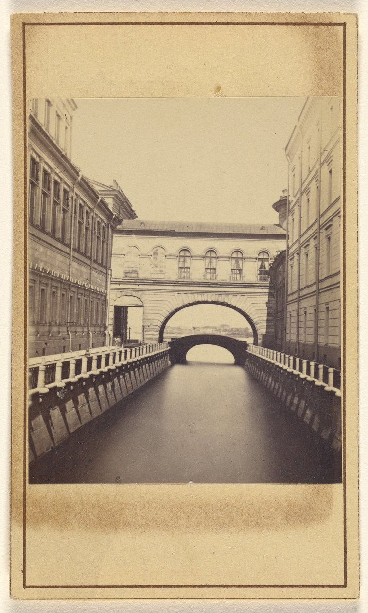 Grand Canal [Saint-Pétersbourg, Russie] - Alfred Lorens