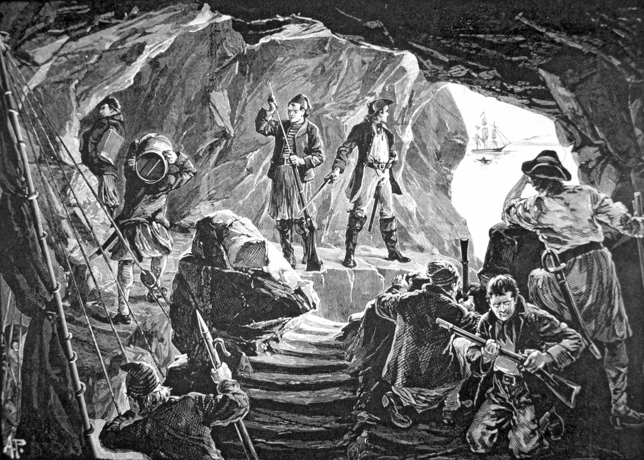La caverne des contrebandiers - Alfred Pearse