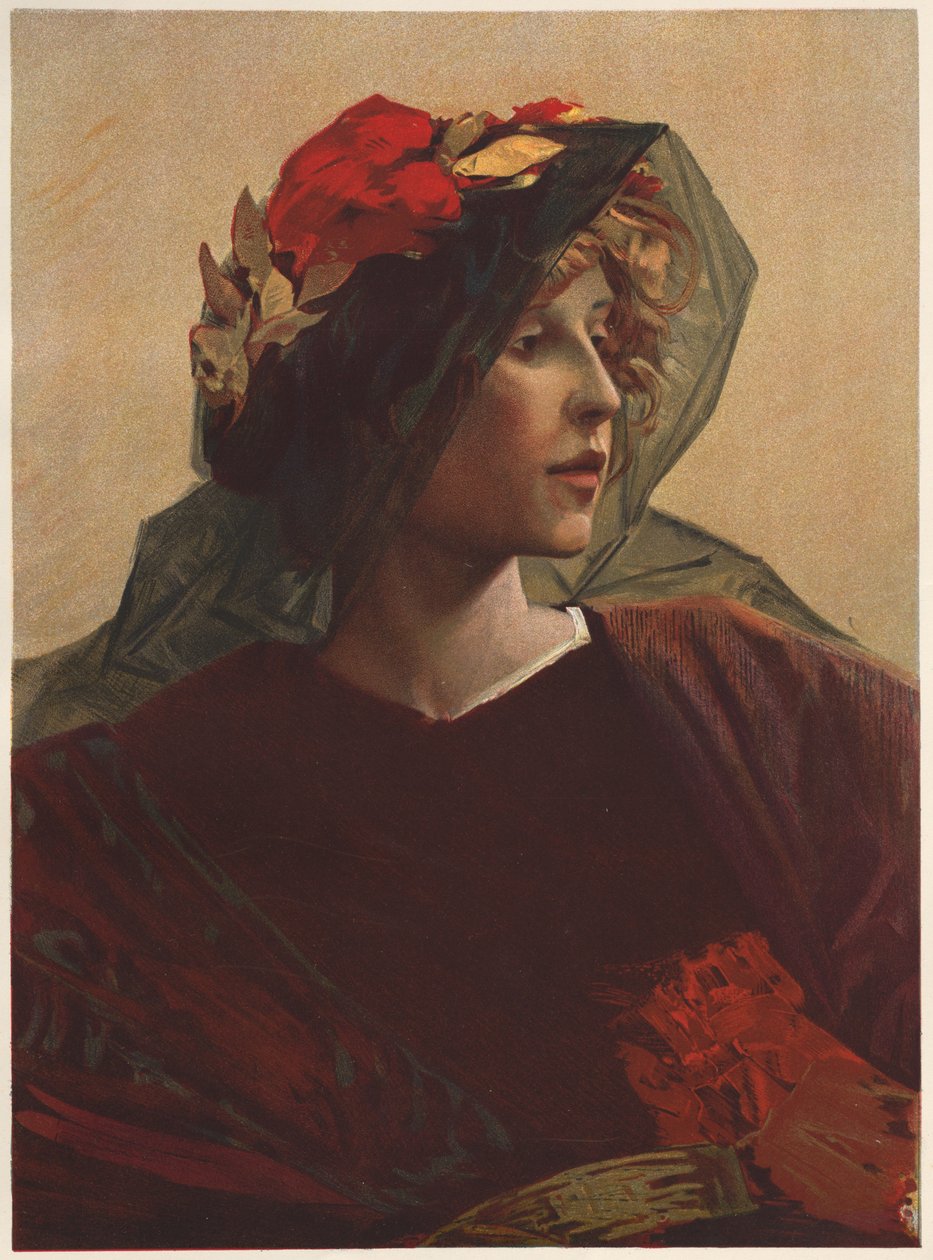 Impéria (Colour lithograph) - Alfred Pierre Agache