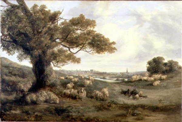 Vue de Norwich - Alfred Priest