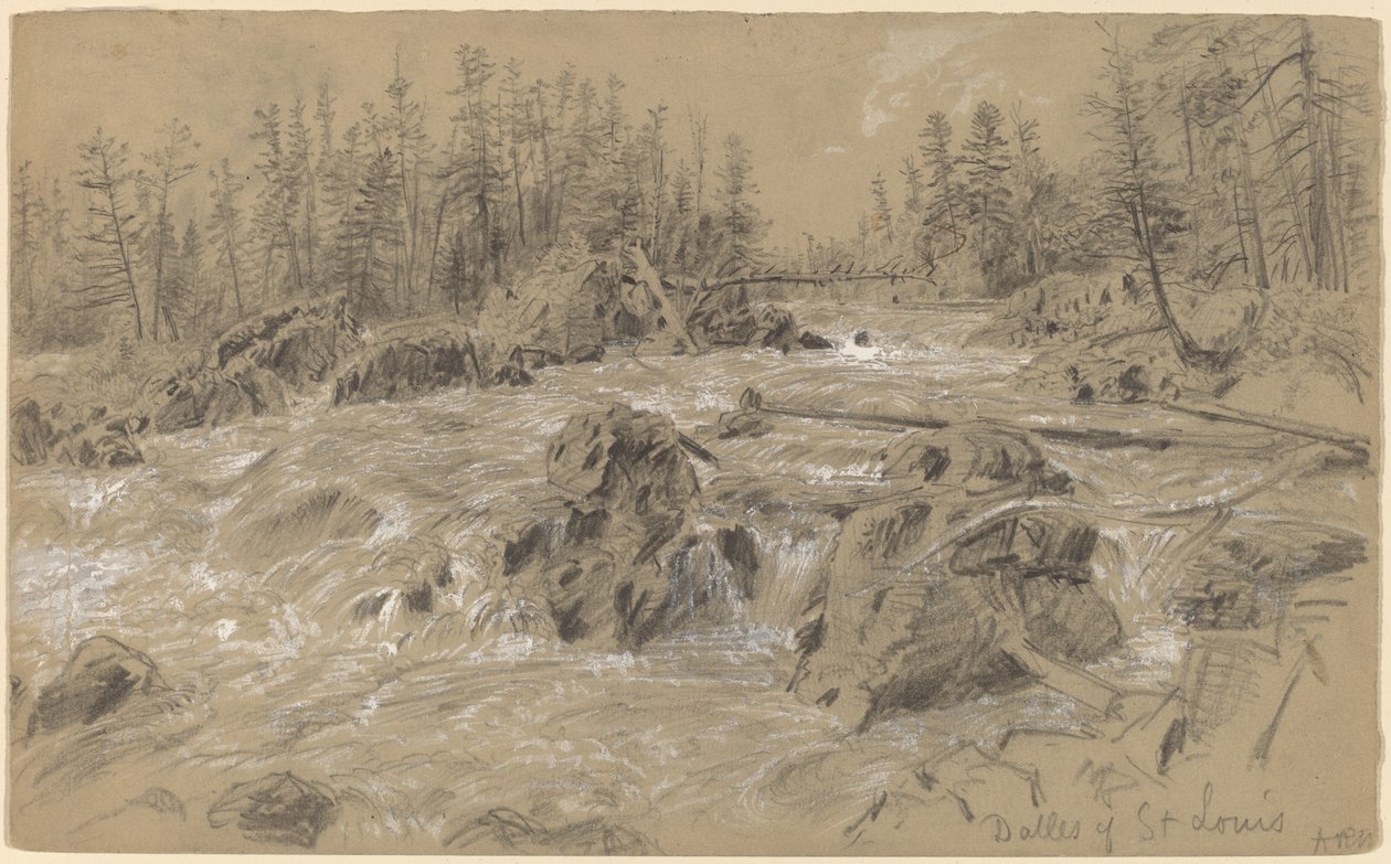 Dalles de Saint-Louis - Alfred R. Waud