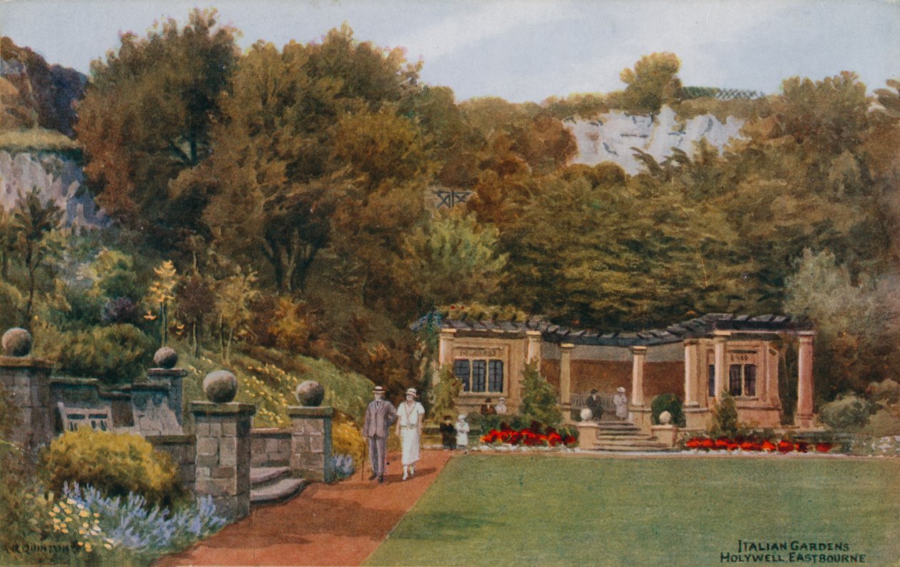 Jardins italiens, Holywell, Eastbourne - Alfred Robert Quinton