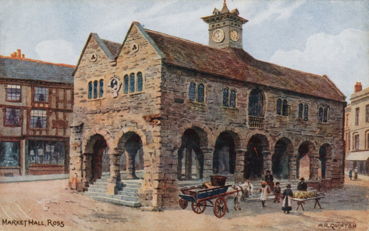 Halle du marché, Ross - Alfred Robert Quinton