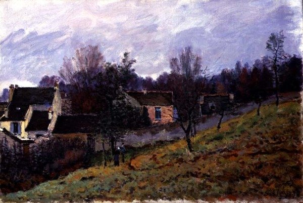 Automne à Louveciennes - Alfred Sisley