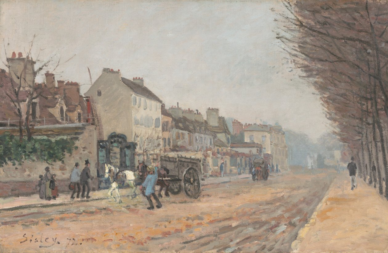 Boulevard Héloïse, Argenteuil - Alfred Sisley