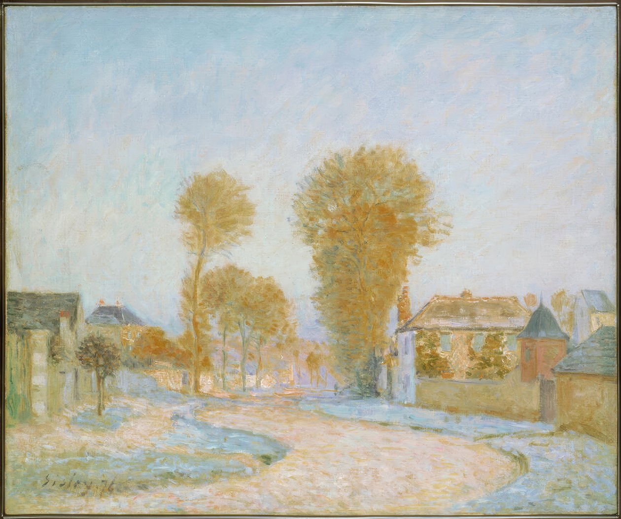 Premier givre - Alfred Sisley