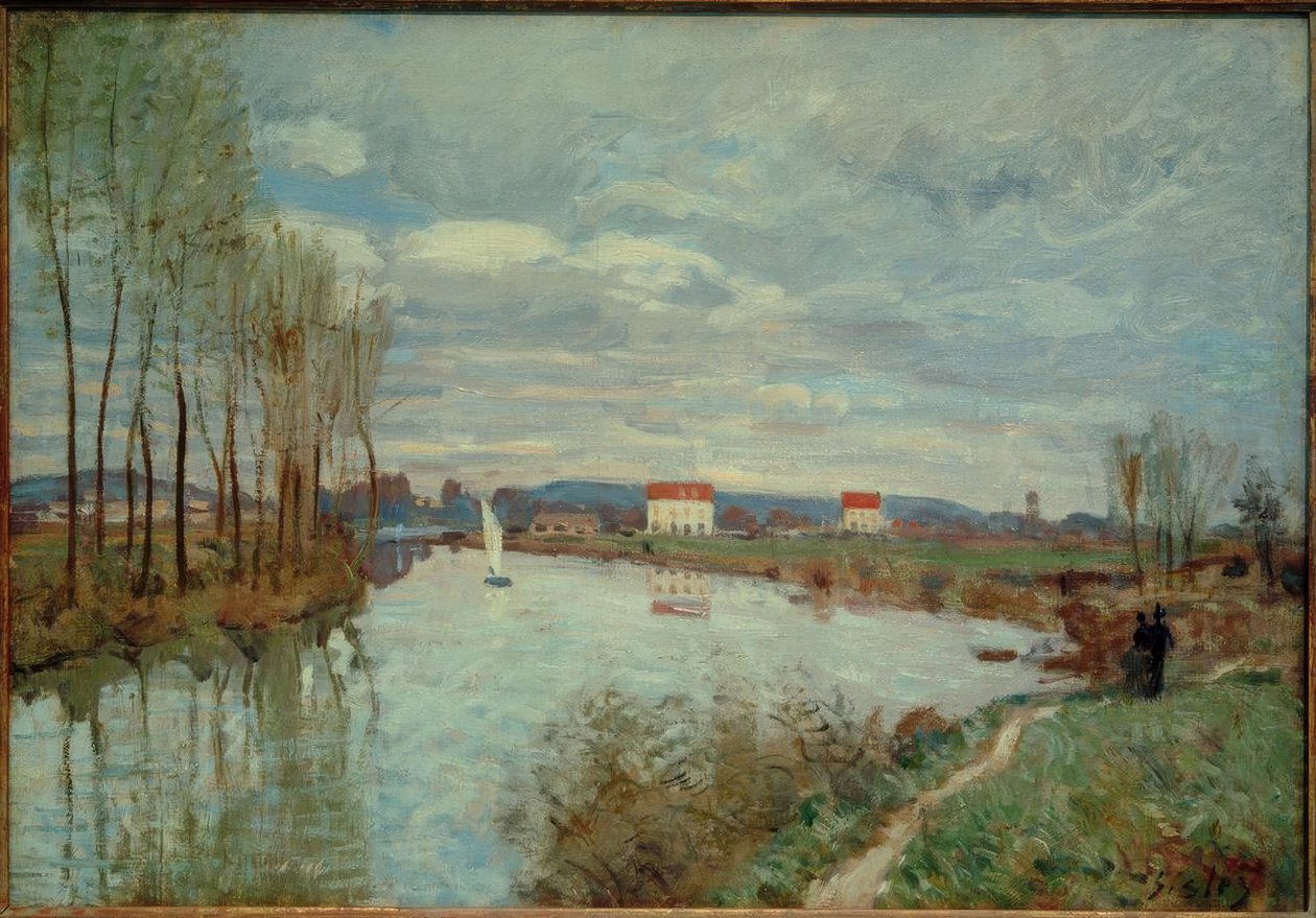 La Seine à Argenteuil - Alfred Sisley