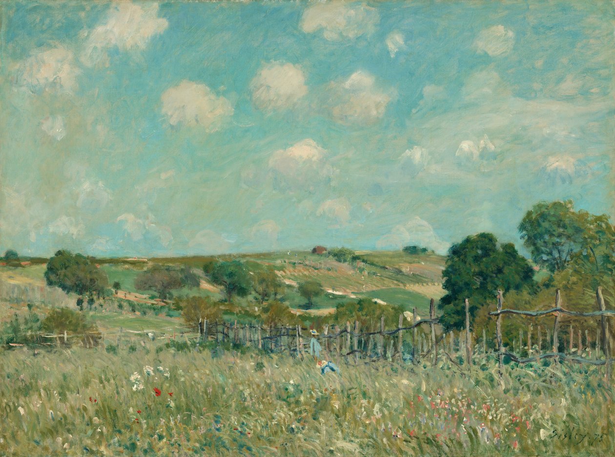 Prairie - Alfred Sisley