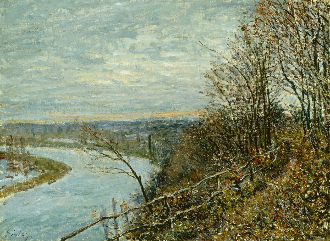 Après-midi de novembre - Alfred Sisley