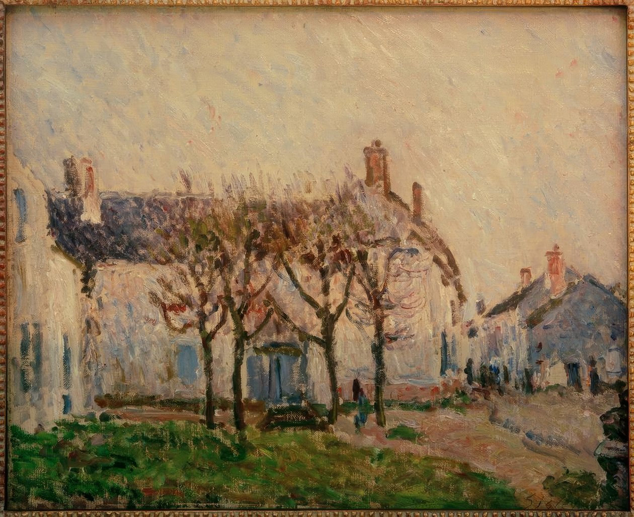 Rue à Moret-sur-Loing - Alfred Sisley