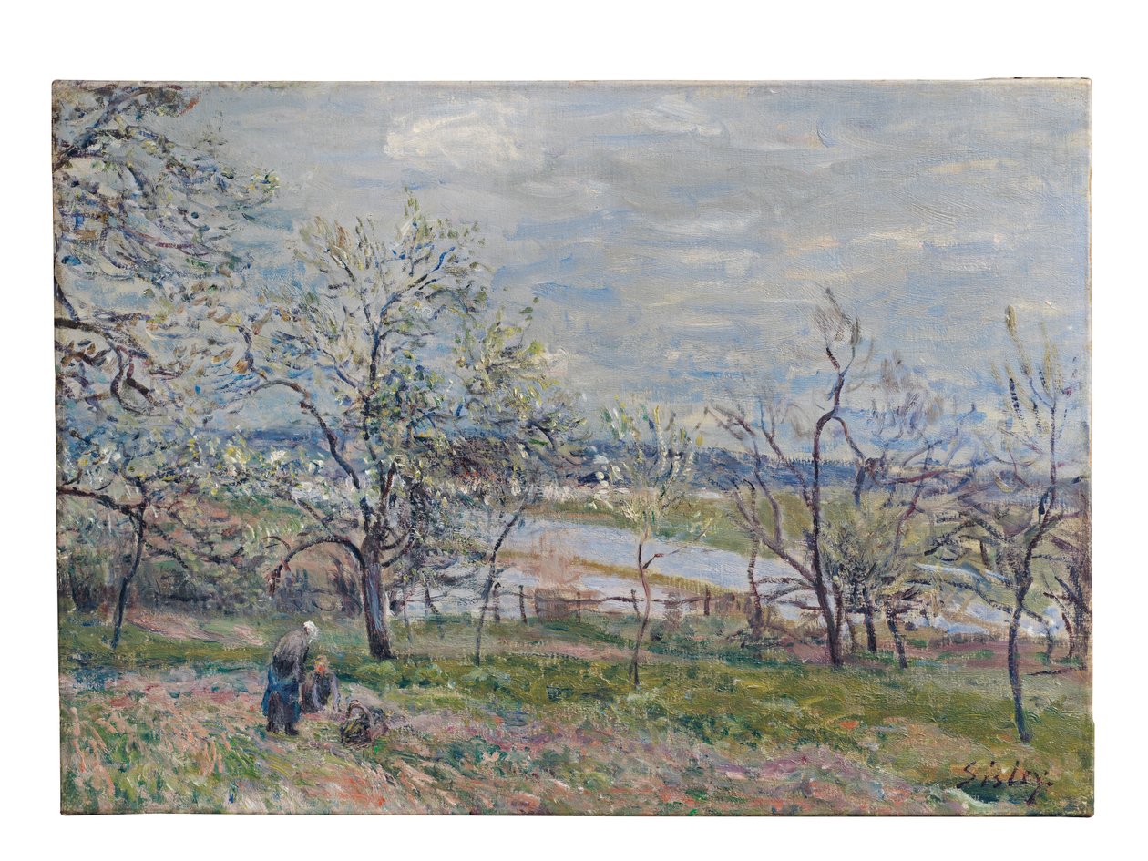 Printemps à Veneux-Nadon, 1882 - Alfred Sisley