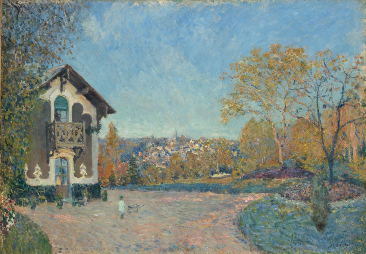 Vue de Marly-le-Roi depuis Coeur-Volant - Alfred Sisley