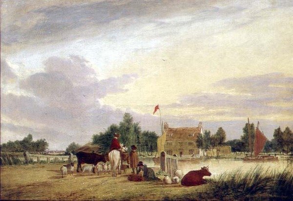 Ferry de Buckenham - Alfred Stannard