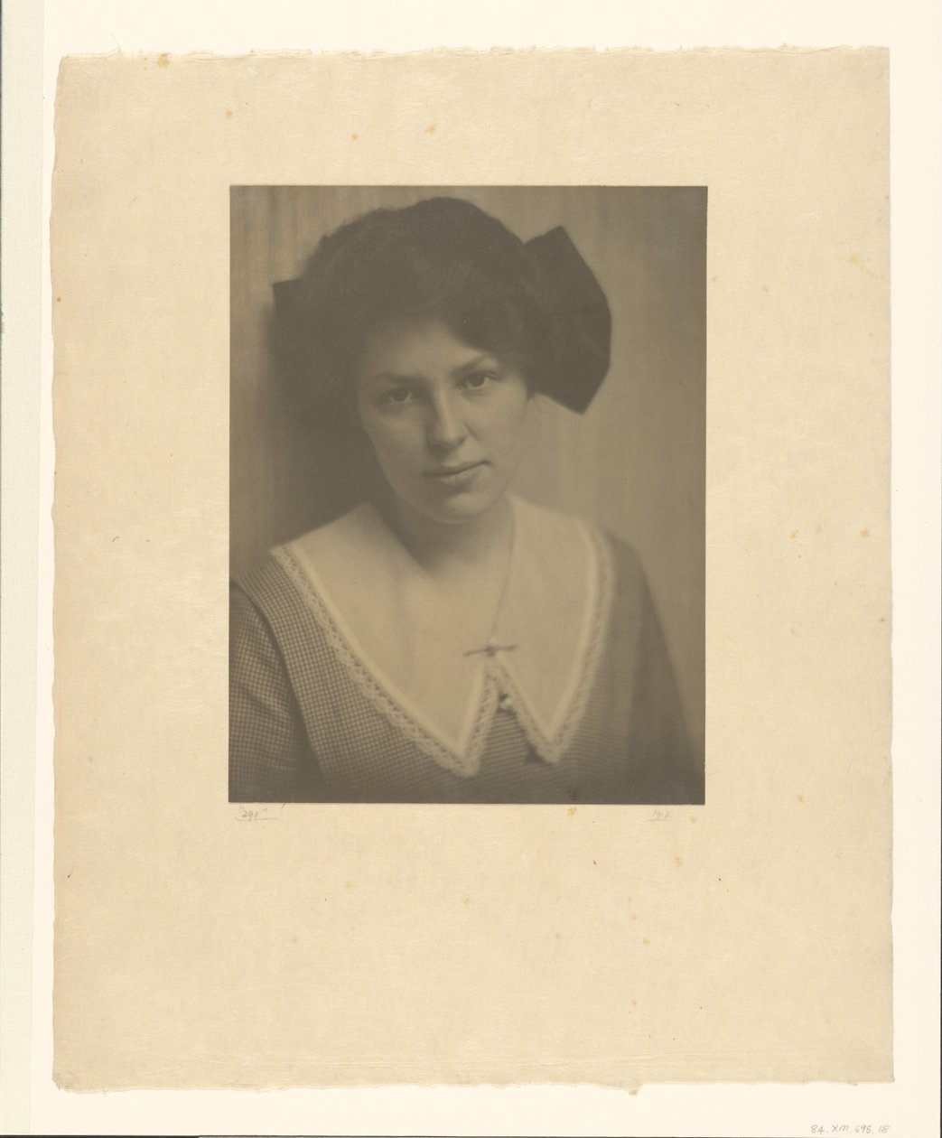 [Portrait de Marie Rapp] - Alfred Stieglitz