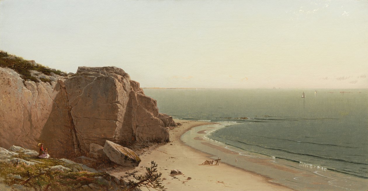 Une journée tranquille près de Manchester - Alfred Thompson Bricher