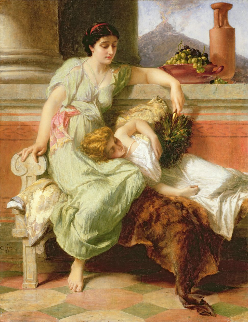Pompéi, 79 après J.-C. - Alfred W. Elmore