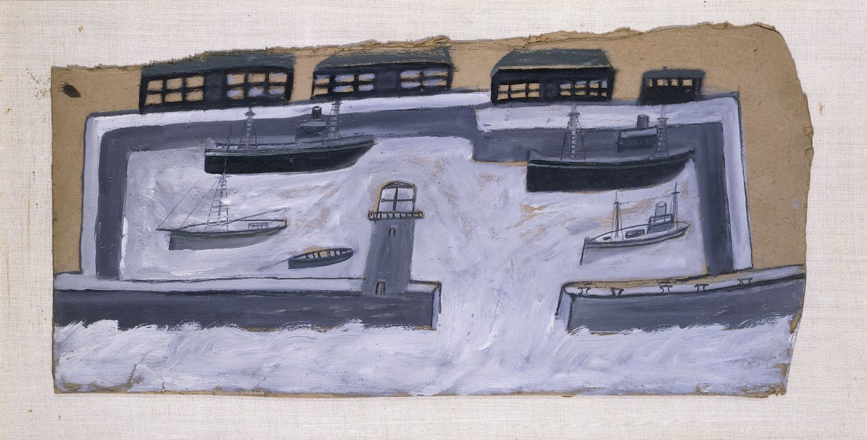 Maisons et Navires - Alfred Wallis