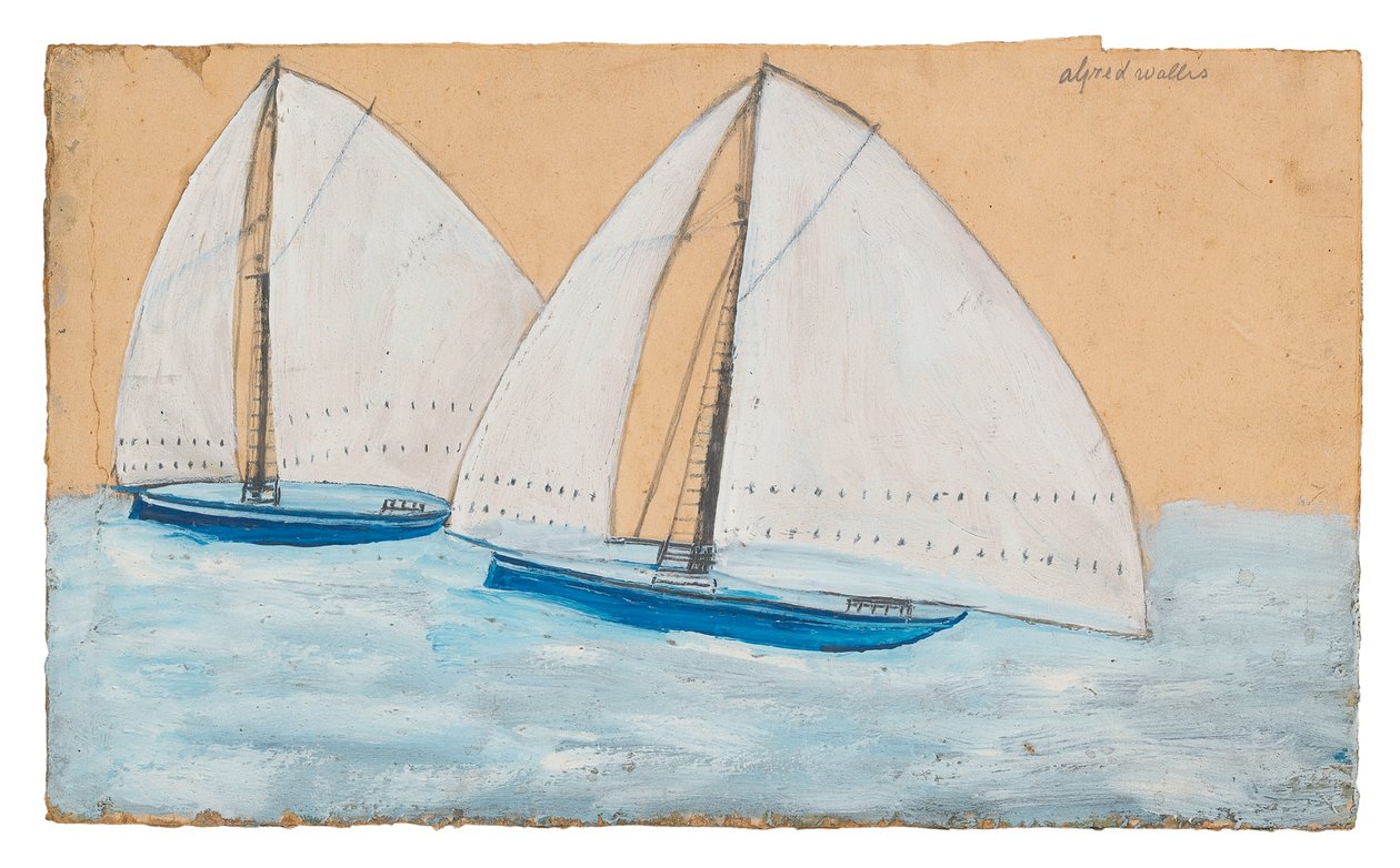 Deux Voiliers - Alfred Wallis