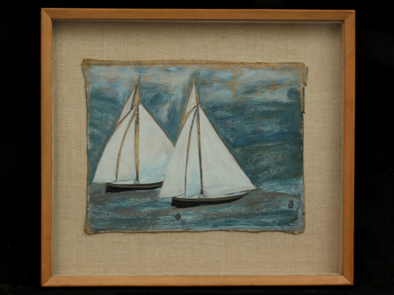Deux voiliers, c.1930 - Alfred Wallis
