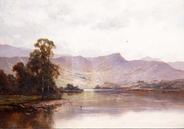 Rydal Water - Alfred de Breanski