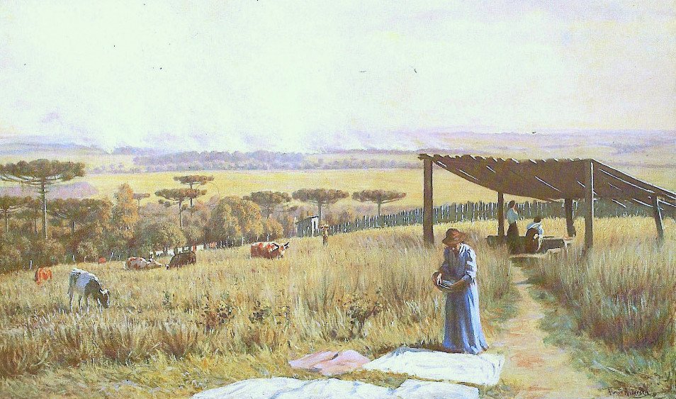 Queimadas ou Lavandières - Alfredo Andersen