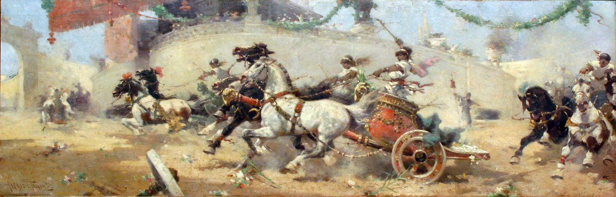 La course de chars au Circus Maximus - Alfredo Tominz