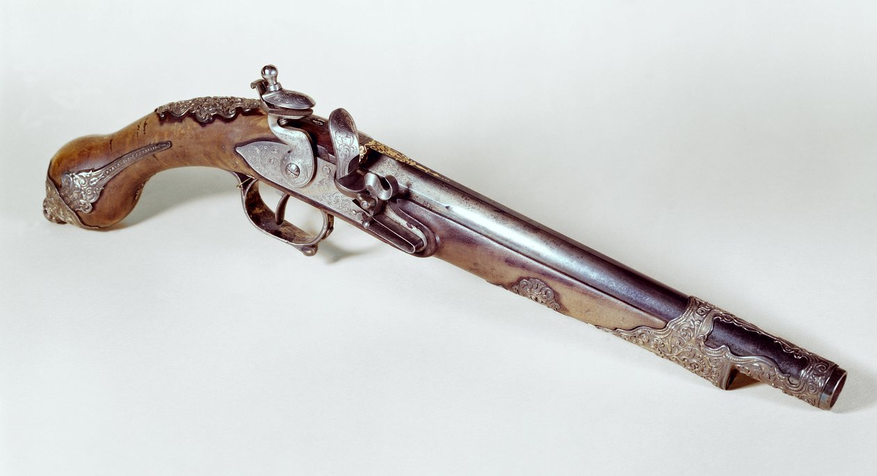 Pistolet appartenant à Abd el-Kader - Algerian School