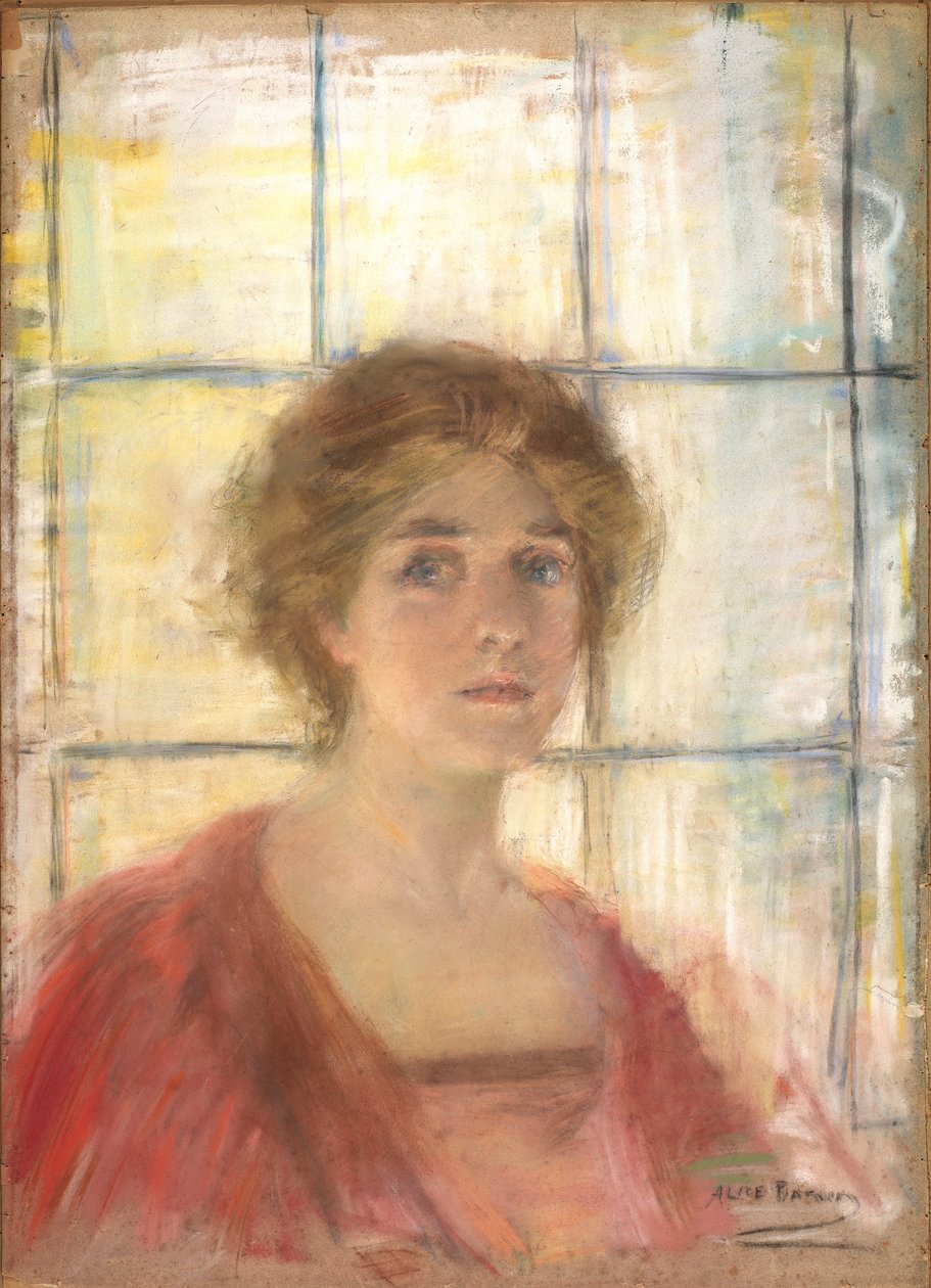 Contre la fenêtre - Alice Pike Barney
