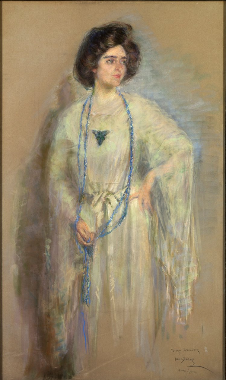 Laura en blanc - Alice Pike Barney