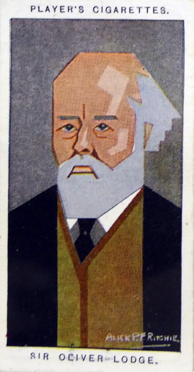 Sir Oliver Joseph Lodge - Alick Penrose Forbes Ritchie