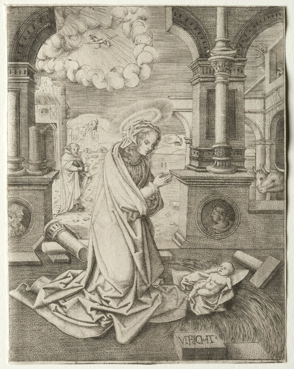 La Nativité - Allaert Claesz