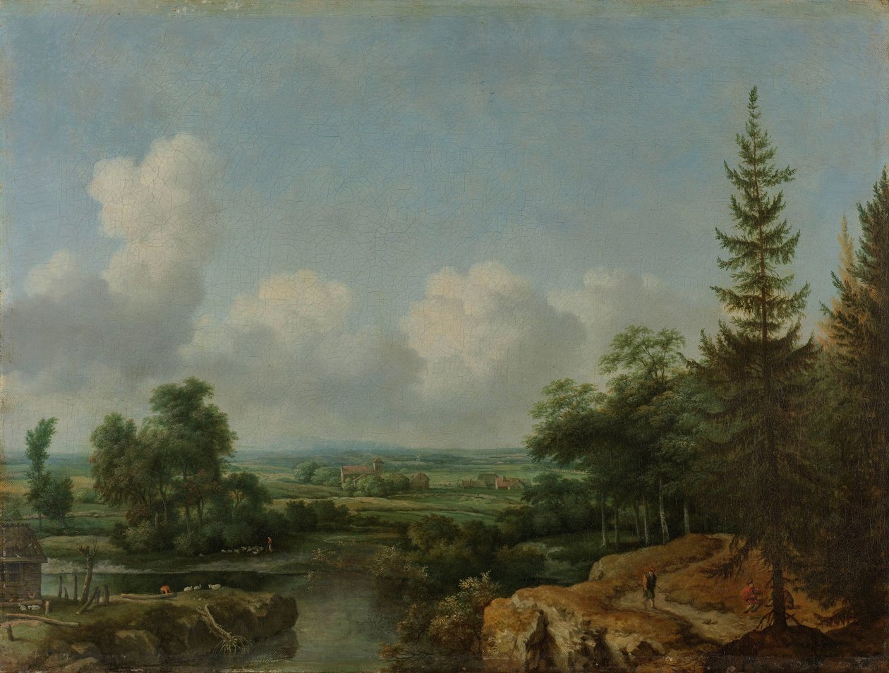 Paysage suédois - Allaert van Everdingen
